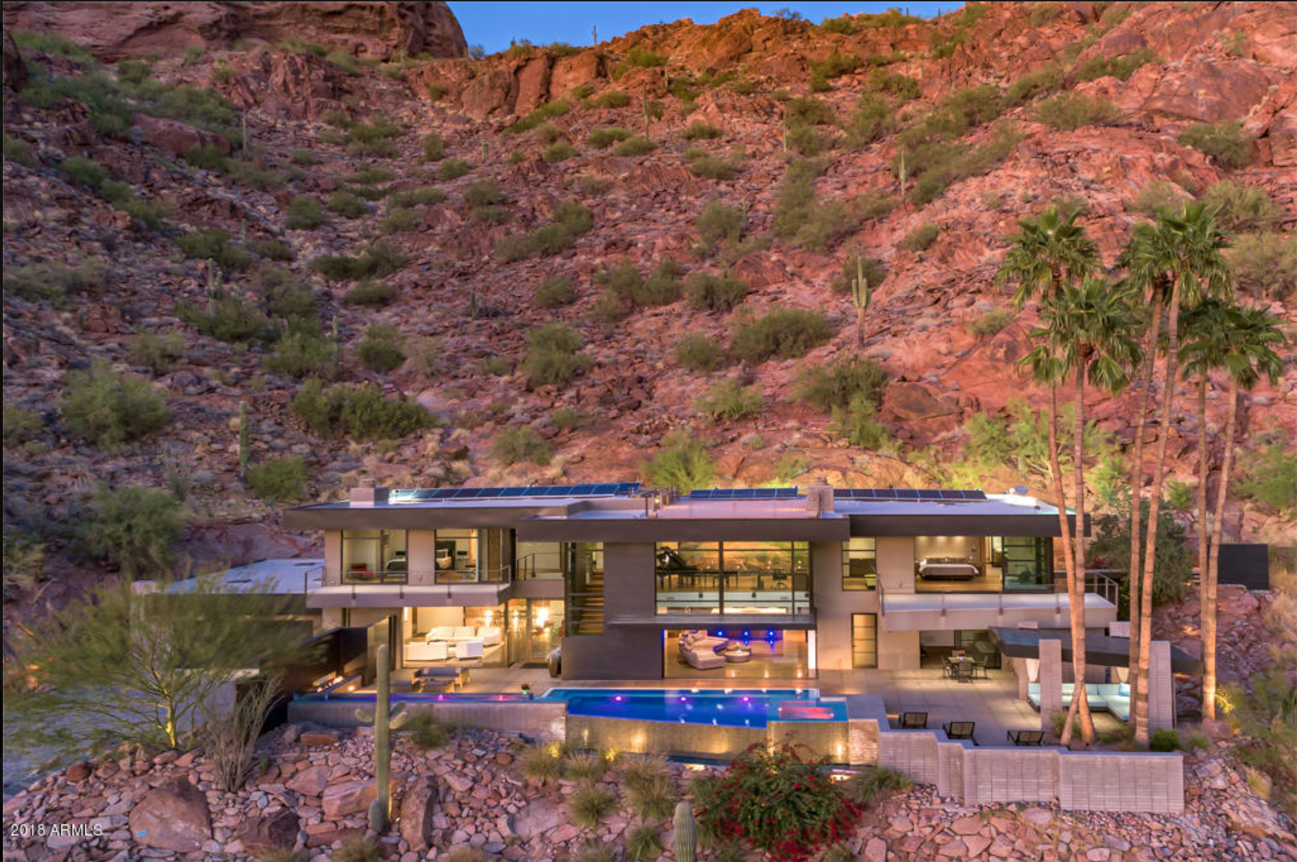 luxury home on 5212 E Red Rock Drive Phoenix, AZ 85018