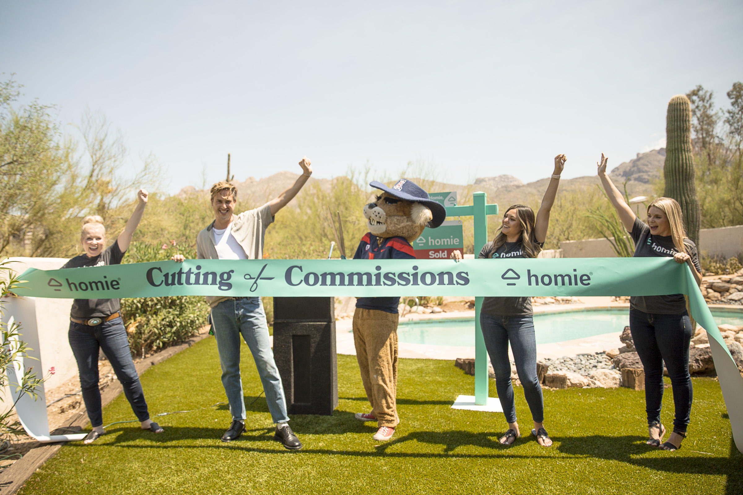 Ribbon-cutting event to celebrate Homie's launch in Tucson.