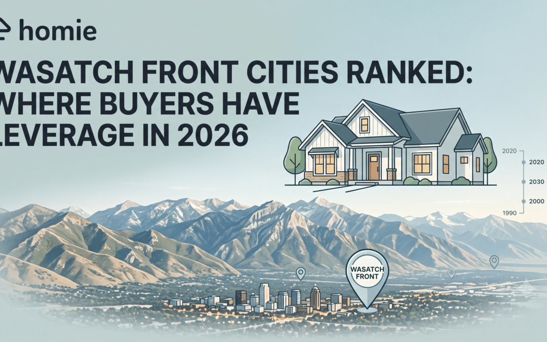 Wasatch Front Cities Ranked by Median Days on Market: Where Buyers Have Leverage in 2026